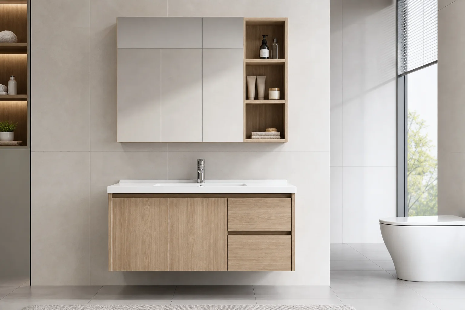 Bathroom cabinets custom furniture manufacturing