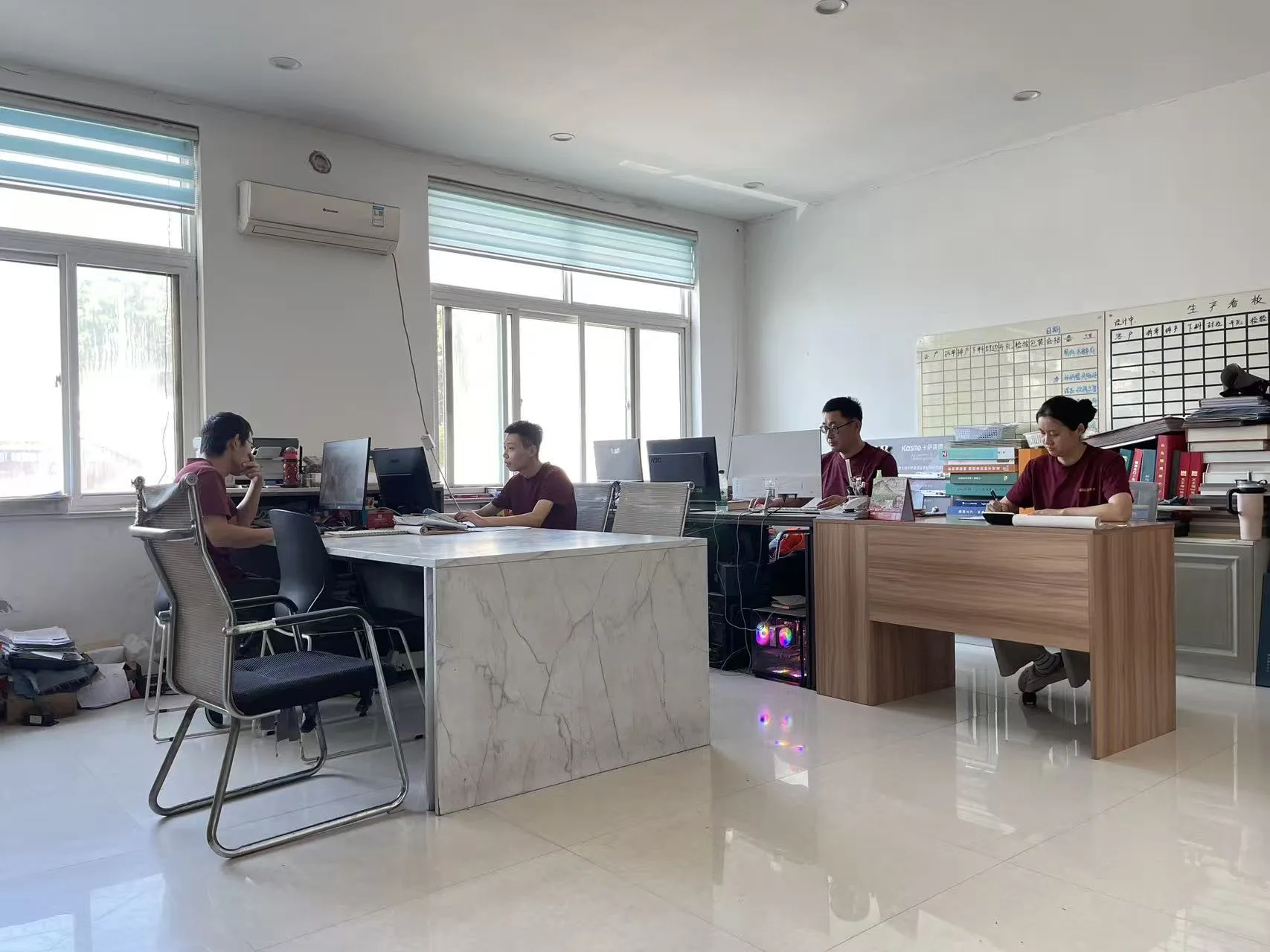 Office space furniture project supplied by Chinese manufacturer